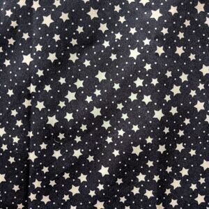 Black & White "Star" Polka Dot Long Sleeve Maxi Dress
